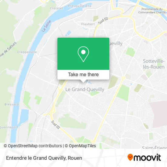 Entendre le Grand Quevilly map