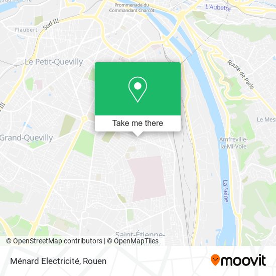 Ménard Electricité map