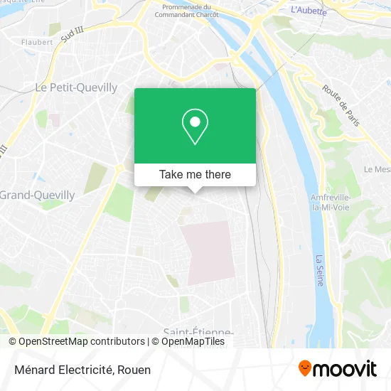 Ménard Electricité map