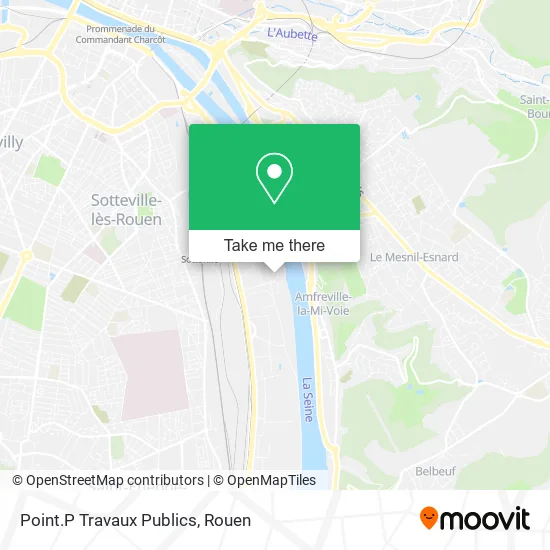 Point.P Travaux Publics map