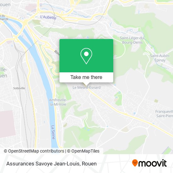 Assurances Savoye Jean-Louis map