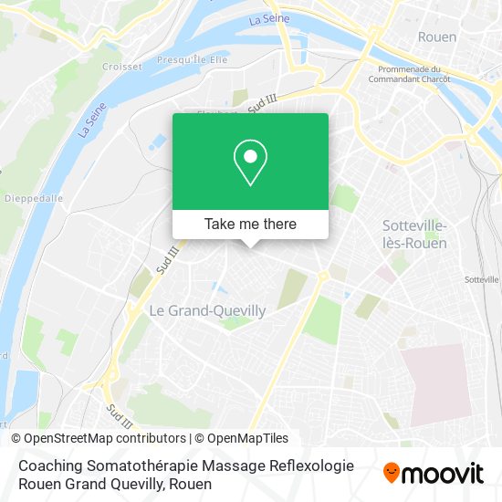 Mapa Coaching Somatothérapie Massage Reflexologie Rouen Grand Quevilly