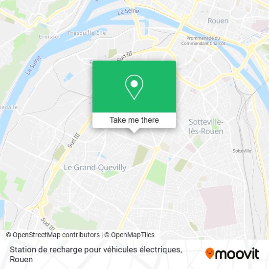 Station de recharge pour véhicules électriques map