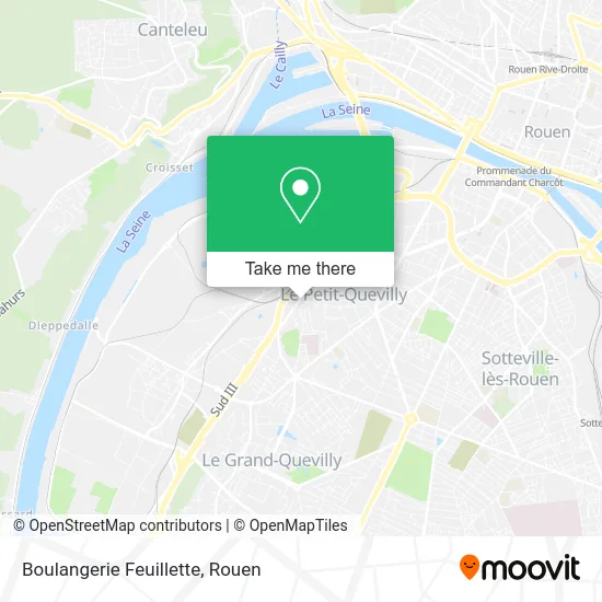 Boulangerie Feuillette map