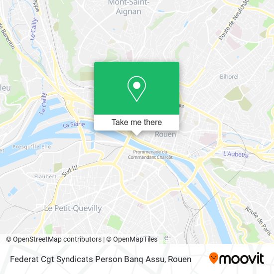 Federat Cgt Syndicats Person Banq Assu map