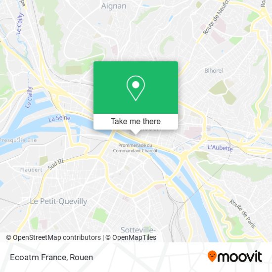 Mapa Ecoatm France
