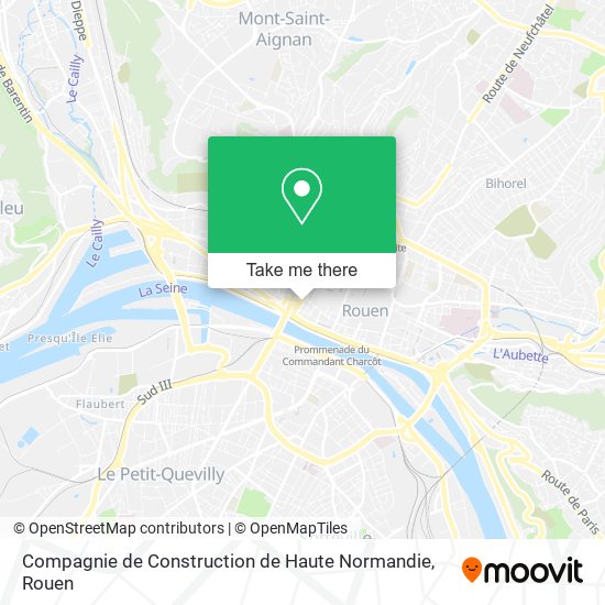 Mapa Compagnie de Construction de Haute Normandie