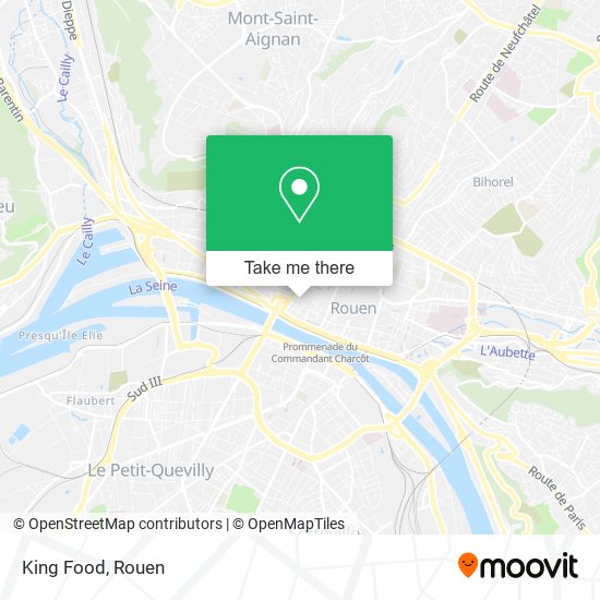 King Food map