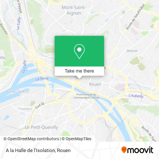 A la Halle de l'Isolation map