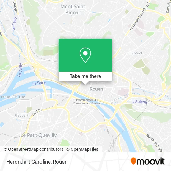 Herondart Caroline map