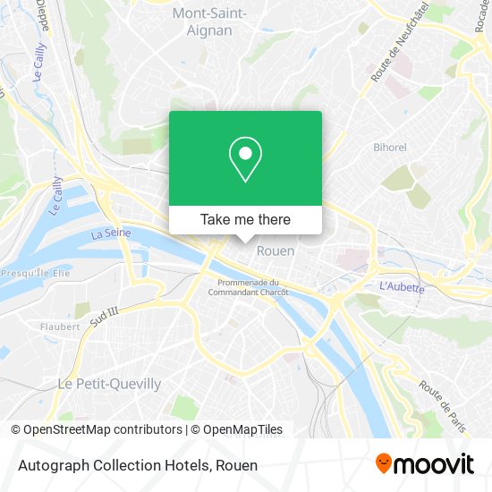 Autograph Collection Hotels map
