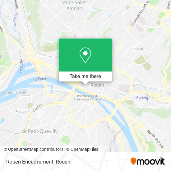 Rouen Encadrement map