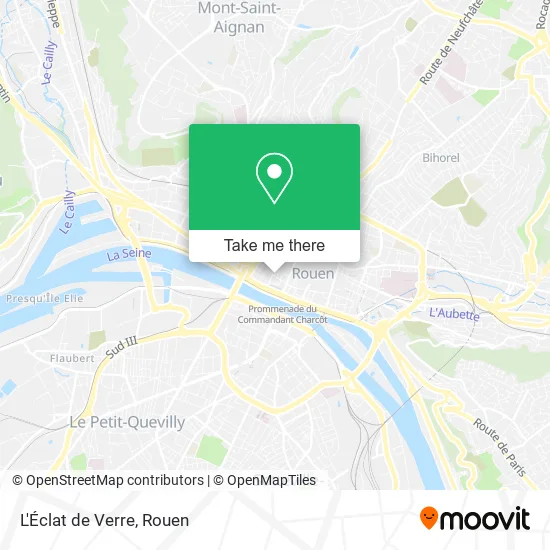 L'Éclat de Verre map