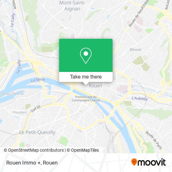 Mapa Rouen Immo +