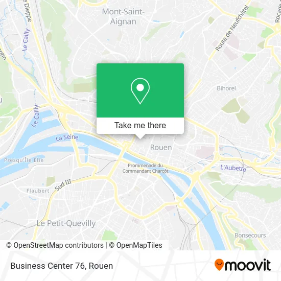 Business Center 76 map