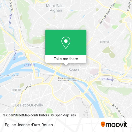 Église Jeanne d'Arc map