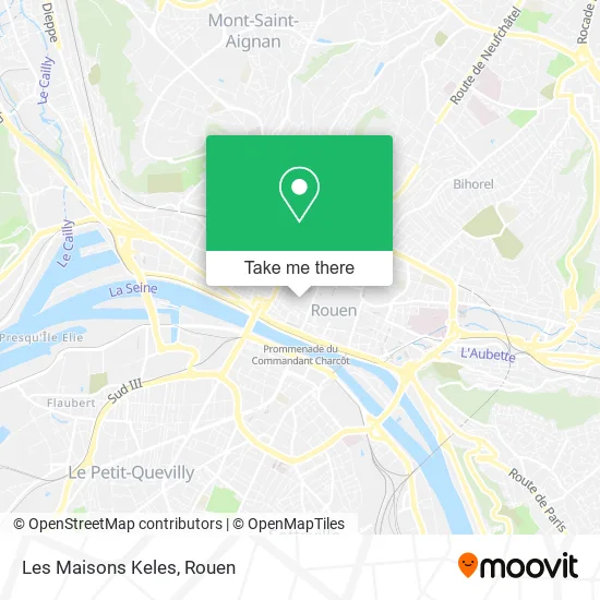 Les Maisons Keles map