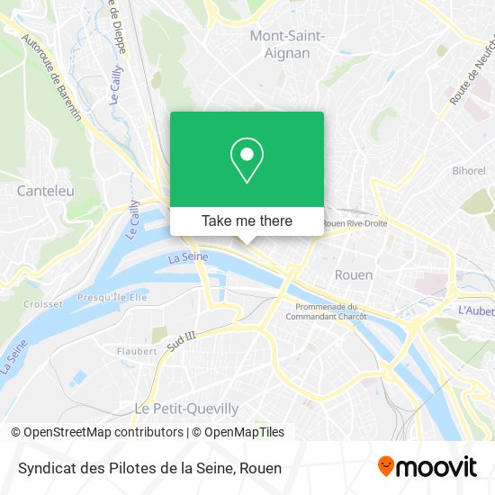 Syndicat des Pilotes de la Seine map