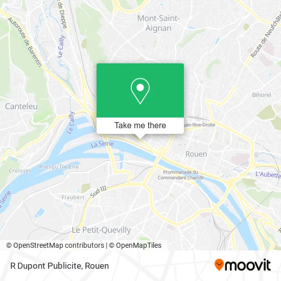 R Dupont Publicite map