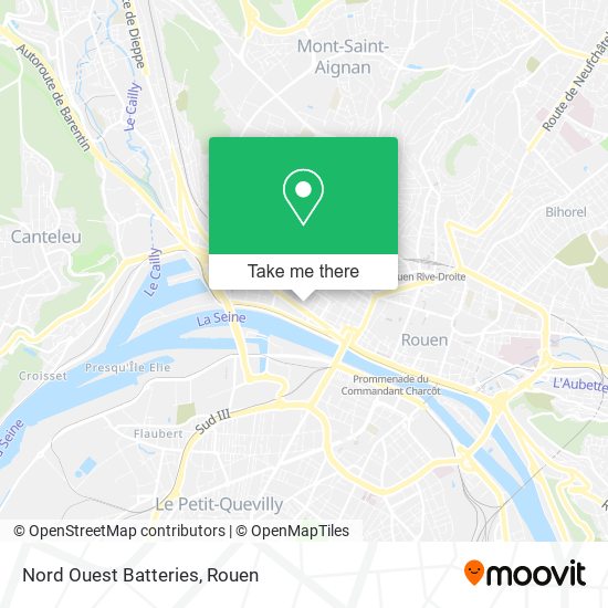 Nord Ouest Batteries map