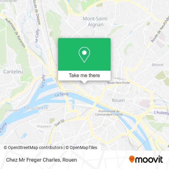 Chez Mr Freger Charles map