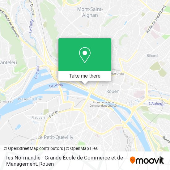 Ies Normandie - Grande École de Commerce et de Management map