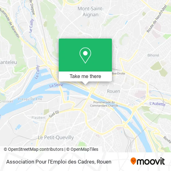 Association Pour l'Emploi des Cadres map