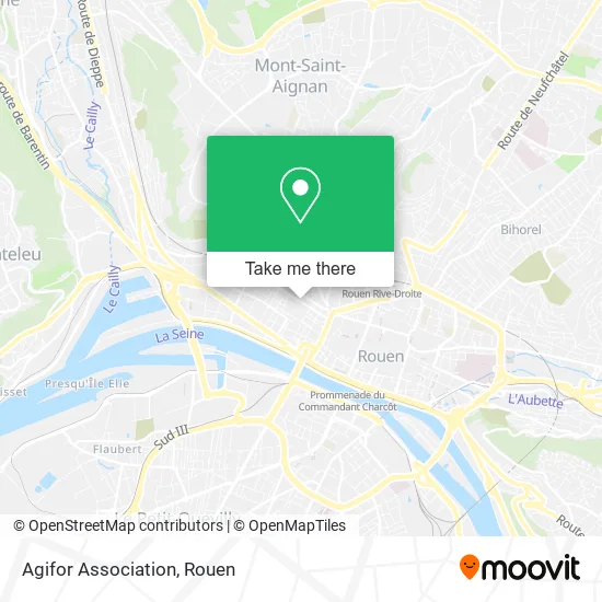 Agifor Association map