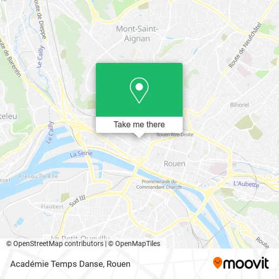 Académie Temps Danse map