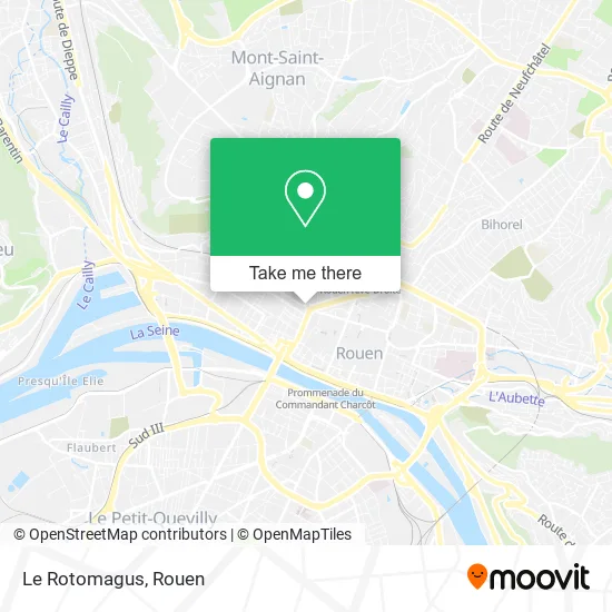 Le Rotomagus map