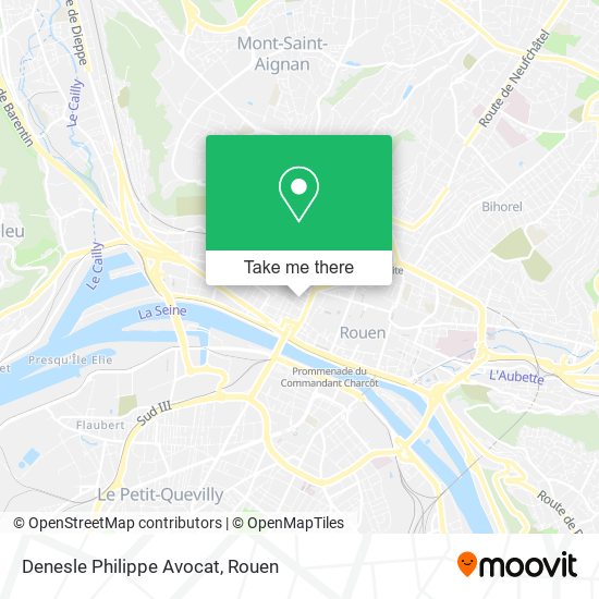 Denesle Philippe Avocat map