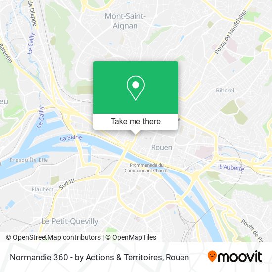 Mapa Normandie 360 - by Actions & Territoires