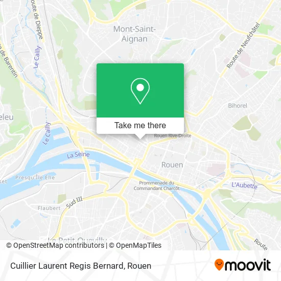 Cuillier Laurent Regis Bernard map