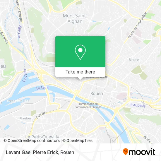 Levant Gael Pierre Erick map