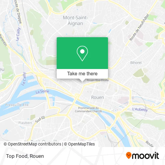 Top Food map