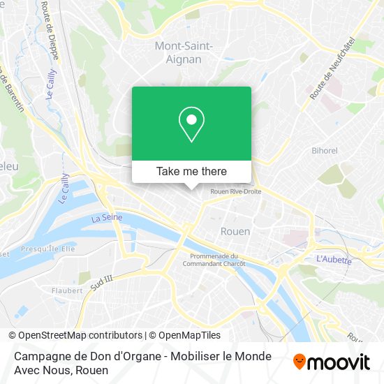 Mapa Campagne de Don d'Organe - Mobiliser le Monde Avec Nous