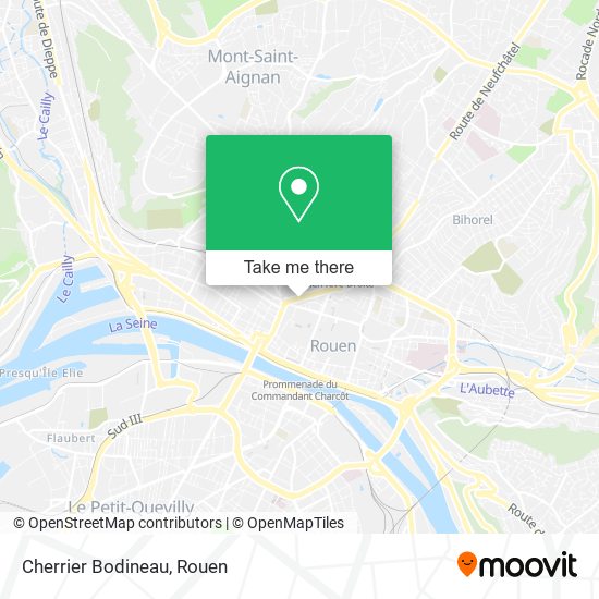 Mapa Cherrier Bodineau