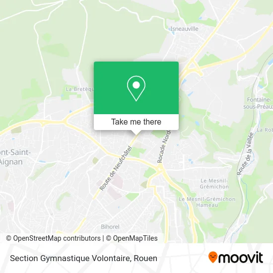 Section Gymnastique Volontaire map