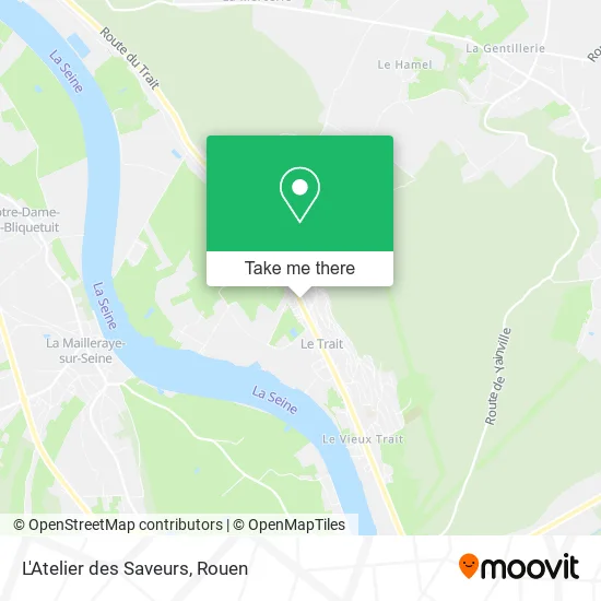 L'Atelier des Saveurs map