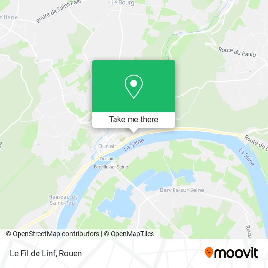 Le Fil de Linf map