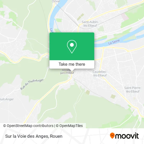 Sur la Voie des Anges map