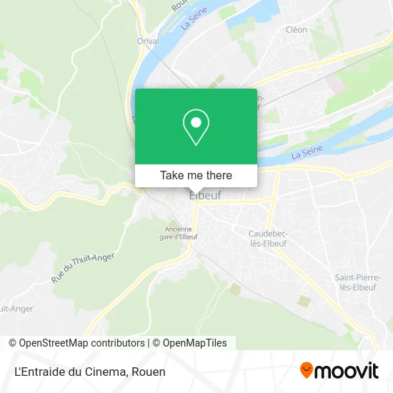 L'Entraide du Cinema map