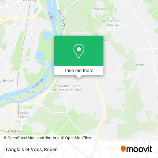 L'Anglais et Vous map