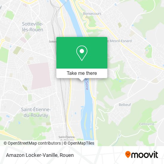 Amazon Locker-Vanille map