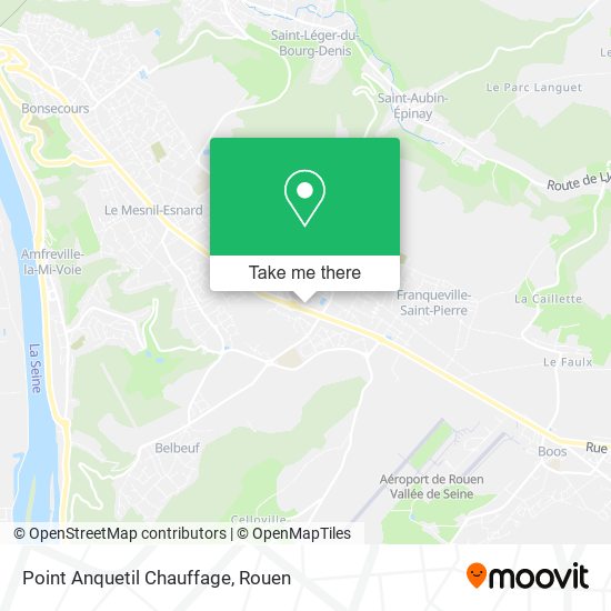 Point Anquetil Chauffage map