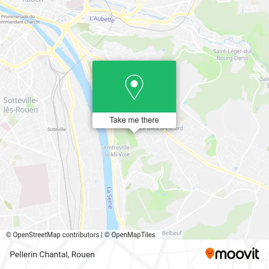 Pellerin Chantal map