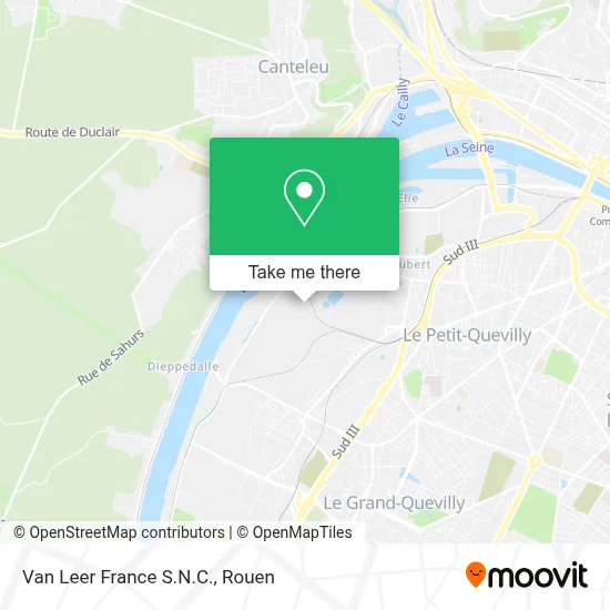 Van Leer France S.N.C. map