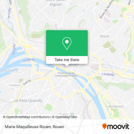 Mapa Marie Maquilleuse Rouen