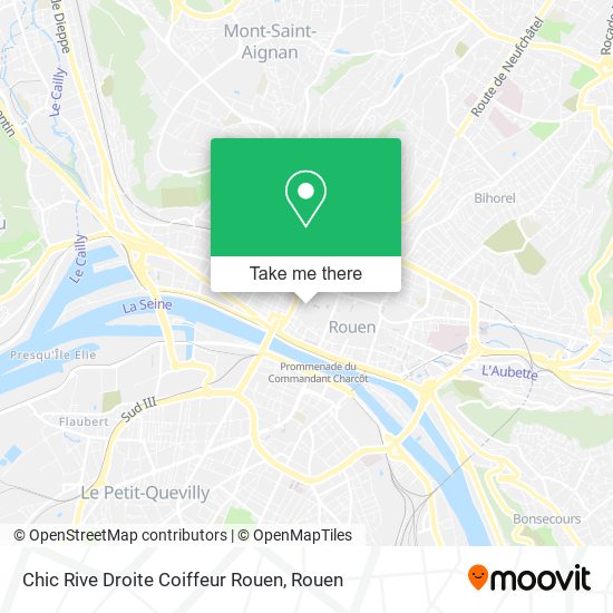 Mapa Chic Rive Droite Coiffeur Rouen