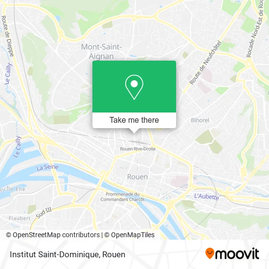 Institut Saint-Dominique map